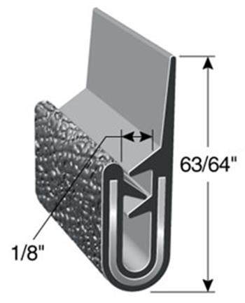 Upholstery Edge Trim for 1/8 in. Edge