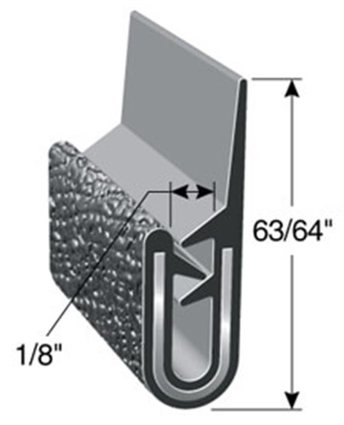 Upholstery Edge Trim 529B3x1/8"