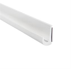 White drip rail molding