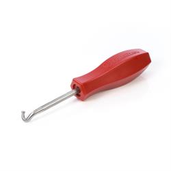 Locking gasket pigtail tool with red handle